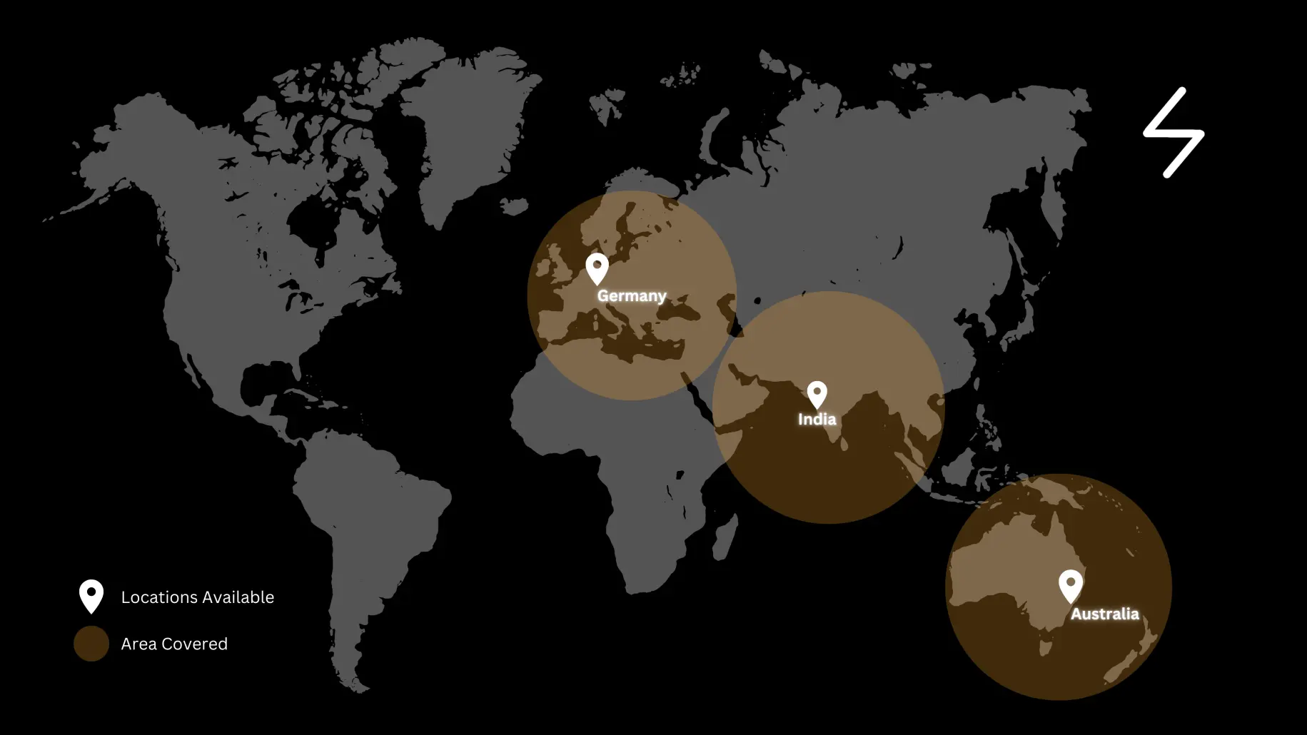 Locations of Serververse Datacenters